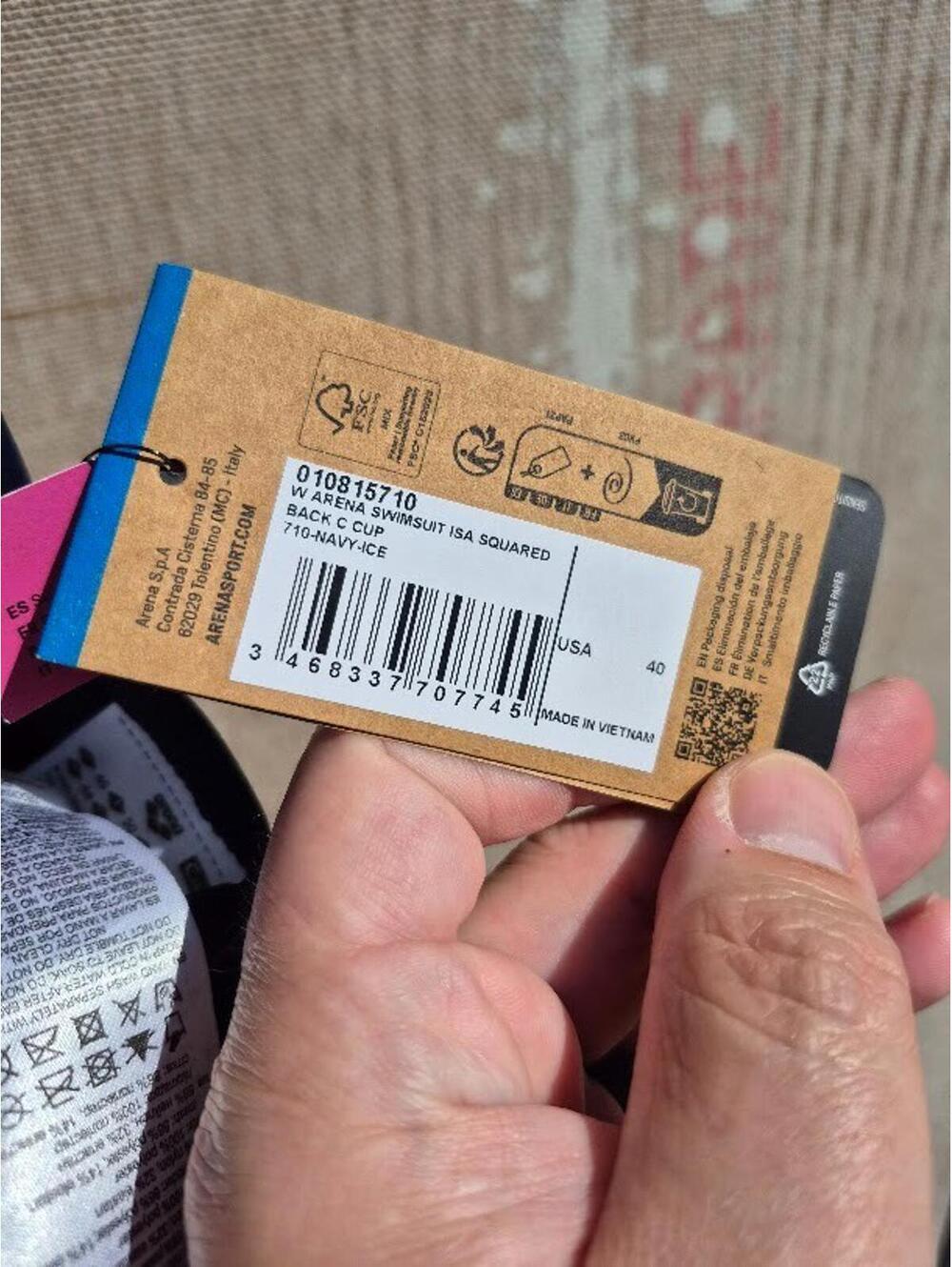 ARENA Womens Shapewear Women's Isa C-Cup Tummy Control Bathing Suit Swimwear 40 - Picture 6 of 6